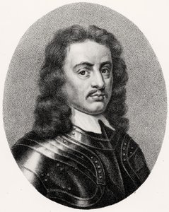 オリバー・クロムウェルの肖像（1599-1658） 作： English School